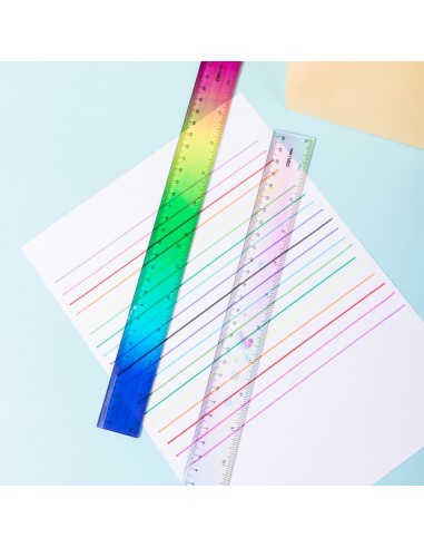 Ruler 30 cm, 12 inch Asst.