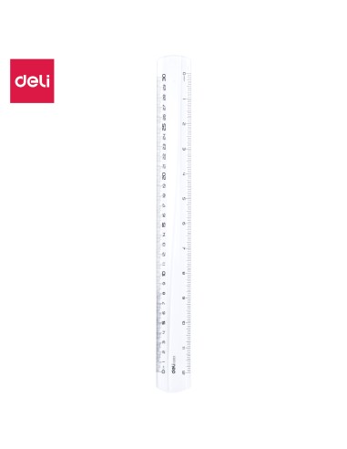 Joonlaud DELI Pioneer 30cm läbipaistev