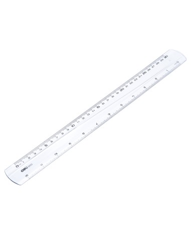 Joonlaud DELI Pioneer 30cm läbipaistev