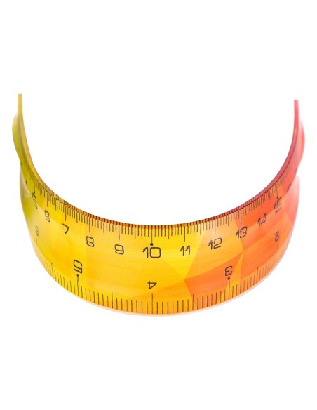 EcoPVC Flexible Ruler 20cm 3C