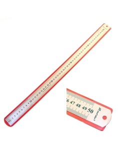 Steel Ruler 50Cm,1Pc/Pvc Bag
