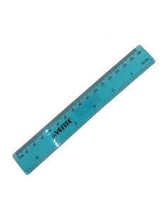 Ruler 16 cm, semitransparent