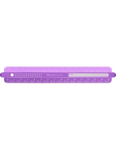 Ruler 15 cm Sparkle break-resistant