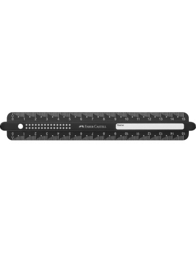 Ruler 15 cm Dots break-resistant