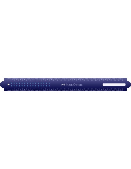 Ruler 30 cm Dots break-resistant