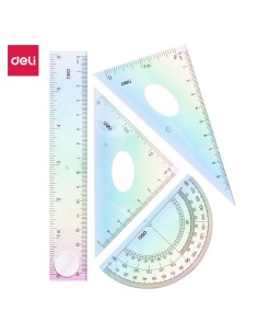 Ruler Set 4 PCS set(Ruler:15cm) Asst.