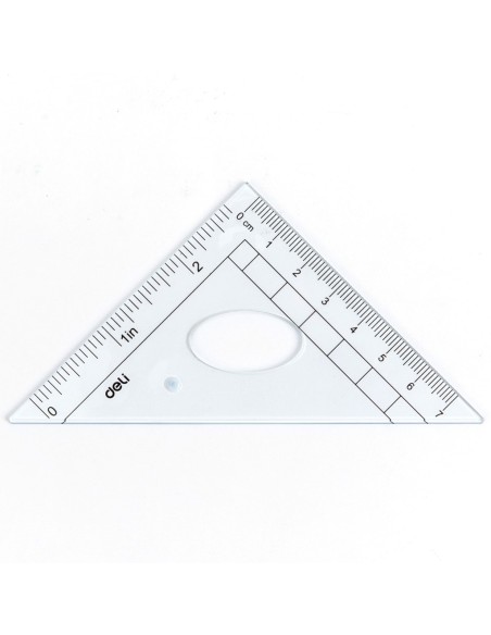 Drafting Set Deli 4 pcs transparent
