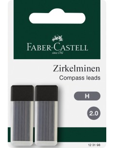 Sirklisöed Faber-Casell 2x6tk H blistris