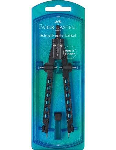Sirkel Faber-Castell Factory pärli sinine