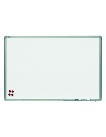 Valge magnettahvel 2x3 EcoBoards 30x40cm, alumiiniumraamiga