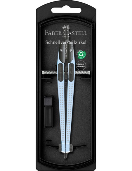 Quick-set compass Grip sky blue