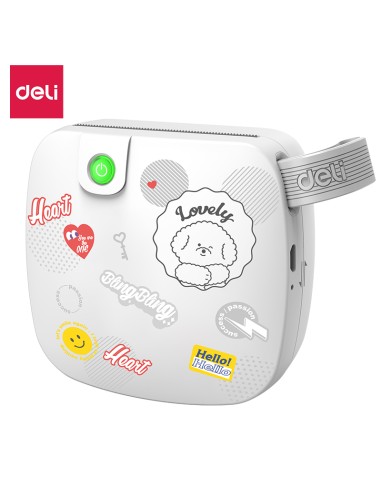 Etiketiprinter DELI S501 TT 200dpi, Bluetooth, kaasaskantav