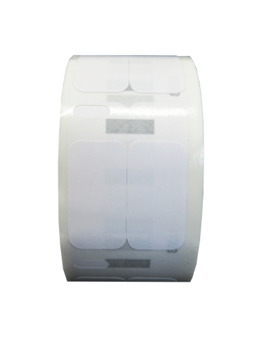labels 24x12mm white paper