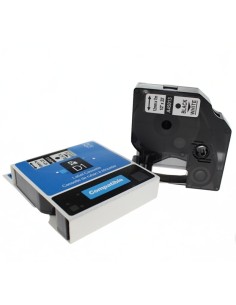 Tape Dymo D1 12mm x 7m black on white 2
