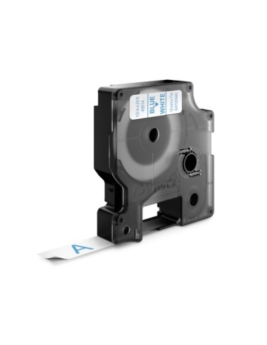 DYMO D1 Labels, Blue Print on White, 12mm x 7m, Self-Adhesive Labels for LabelManager Label Printers, Authentic