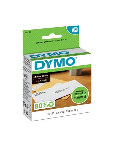 Kleepkirjaetiketid Dymo 28X89mm 130tk