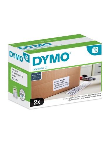 Kleepkirjaetiketid Dymo 102x59mm 2x575tk