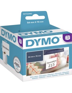 Kleepkirjaetiketid Dymo D2 99015 70x54mm 320tk
