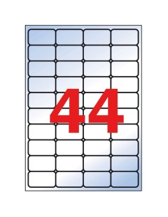 Labels Apli 48,5x25,4mm A4, 20sheet  transparent matt for Inkjet printers 2