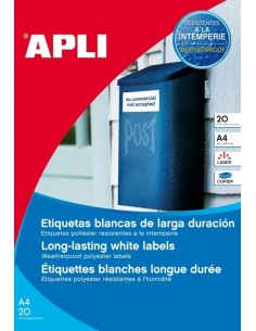 Labels Apli  64,6X33,8mm weatherproof