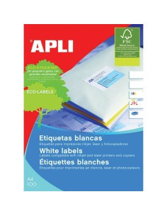 Etiketid Apli 1278 105x57mm A4/100L