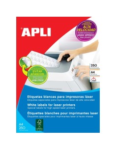 Etiketid Apli 2516 48,5x25,4mm A4/250L