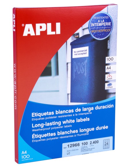 Apli  64,6x33,8 BOX 100