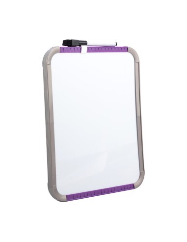 PS Magnetic Whiteboard w/acc. 279×216mm Blue Purple