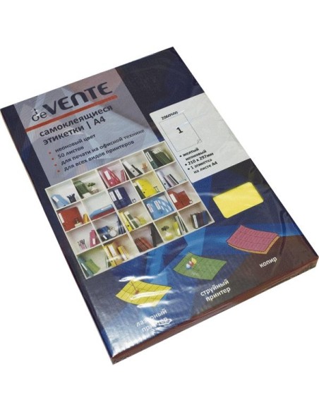 Adhesive Labels, Neon