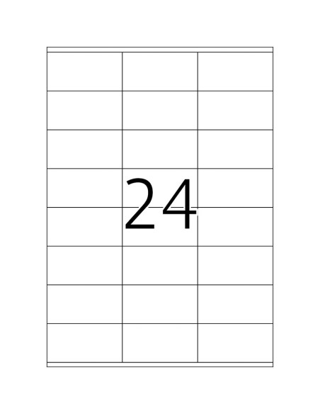Labels College 70x36mm A4/100L, white
