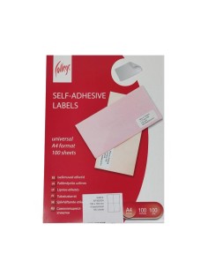 Labels College 70x36mm A4/100L, white 2