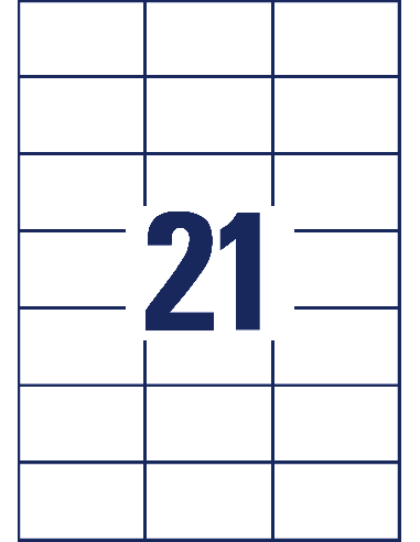 Etiketid Zweckform 3652 70x42,3mm A4/100L