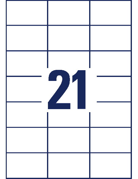 Etiketid Zweckform 3652 70x42,3mm A4/100L