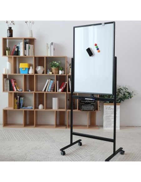 2-sided Magnetic Easel Whiteboard Chalk board 600×900mm 24IN×36IN