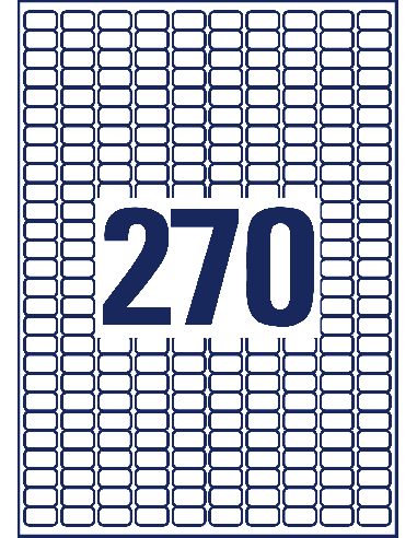 Labels Zweckform 17,8x10 A4/25sh