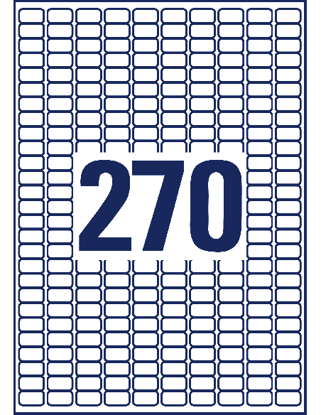 Labels Zweckform 17,8x10 A4/25sh
