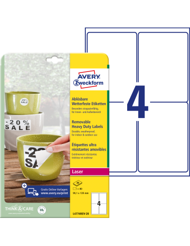 Labels99,1x139mm weatherproof rev LC