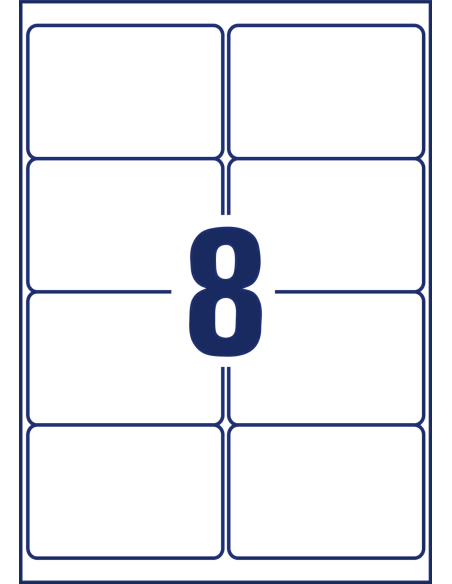 Label 99,1 x 67,7mm waterproof rev Laser