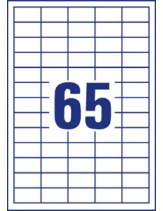 Etiketid Europe ELA001 38x21,2mm A4/100L 2