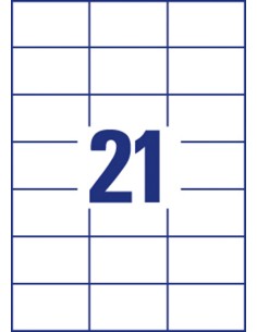 Labels Zweckform Europe 70x42,3mm A4/100sh 2