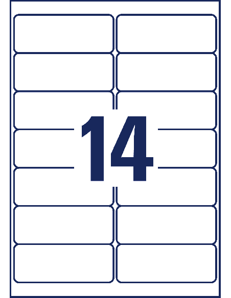 Label 99,1 x 38,1 mm