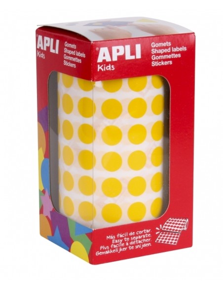 Markeerimispunktid Apli Ø10,5mm kollased