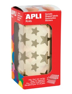 Colour coding star Apli Ø12,5mm gold