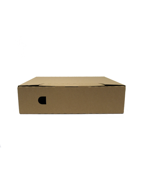 Arhiivikarp College A4 8cm kaanega, pruun