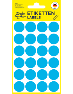 Markeerimispunktid Zweckform 3005 Ø18mm 96tk/pk sinine 2