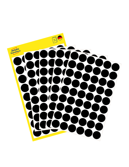 Colour Coding dots Q12mm, black