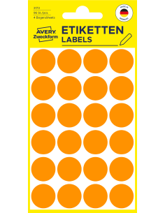 Markeerimispunktid Zweckform 3173 Ø18mm 96tk/pk neoonoranz 2