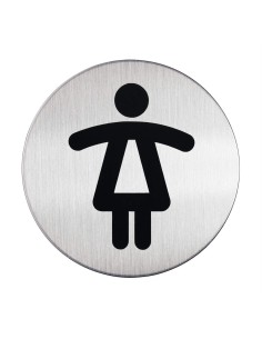 Pictogramm Durable Stainless Steel - Womens WC