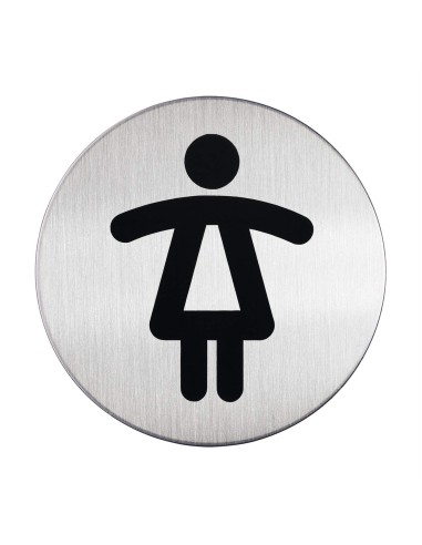 Pictogramm Durable Stainless Steel - Womens WC