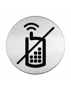 *Pictogramm Durable Stainless steel - No mobile phones